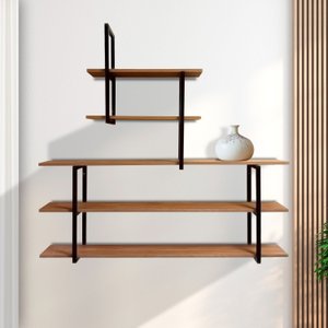 Estante Flutuante Fixada na Parede Inovadora Moderna 1,00