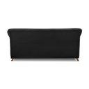 Ver imagem 5 de Sofá 2 Lugares Pé de Madeira Julieta 180 Cm Suede Preto S04 - D'Rossi