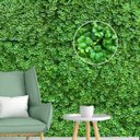 Ver imagem 5 de 20 Folhagens Artificiais Trevo Placa Decorativa para Revestimento em Parede Vertical 60x40cm