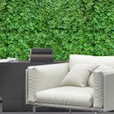 Ver imagem 7 de 20 Folhagens Artificiais Trevo Placa Decorativa para Revestimento em Parede Vertical 60x40cm