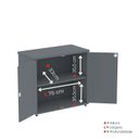 Ver imagem 5 de Armário Baixo para Escritório P25 com 2 Portas Preto/Grafito