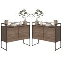 Ver imagem 1 de Conjunto Buffet Aparador Industrial 2 Portas Affara