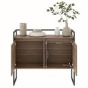 Ver imagem 4 de Conjunto Buffet Aparador Industrial 2 Portas Affara