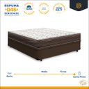 Ver imagem 4 de Cama Box Baú + Colchão de Viúva Ortobom D45 Iso 150 128x188x60 Cm
