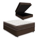 Ver imagem 1 de Cama Box Baú + Colchão de Viúva Ortobom D45 Iso 150 128x188x60 Cm