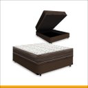 Ver imagem 2 de Cama Box Baú + Colchão de Viúva Ortobom D45 Iso 150 128x188x60 Cm