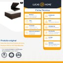 Ver mais imagens de Cama Box Baú + Colchão de Viúva Ortobom D45 Iso 150 128x188x60 Cm