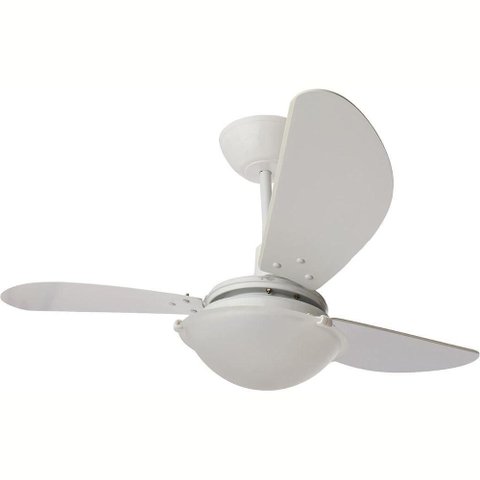 Ventilador de Teto Tron 130W 3 Pás Branco Clm New 220V