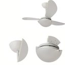 Ver imagem 2 de Ventilador de Teto Tron 130W 3 Pás Branco Clm New 220V