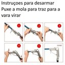 Ver imagem 4 de Vara De Pesca Telescópica Para Molinete Automático 2,10Mt