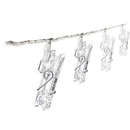 Varal Cordão Fio Pregador Prendedor Luz LED para 10 Foto Top - 1