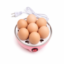 Ver imagem 2 de Cozedor de Ovos Elétrico Portátil 110v - Rosa