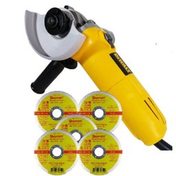 Esmerilhadeira Velocidade Variável 4" DWE4118-B2 DEWALT + Discos - 1