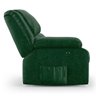 Poltrona do Papai Reclinável Pietra Power Touch Massagem Fh9 Pu Verde Musgo - Mpozenato - 7