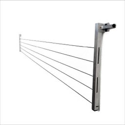 Varal Articulado Retrátil De Parede 60 Kg Reforçado Alumínio - 6