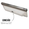 Cascata 200cm de Embutir na Parede com Acabamento em Aço Inox para Piscina - 2 Metros - 8