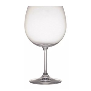 Jogo 6 Taças Cristal Titânio Bohemia Vinho Gin Roberta 600ml