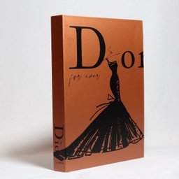 Livro Caixa Decorativo Rosa E Preto Dior For Ever 36x27x5cm - 1