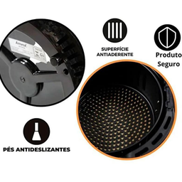 Fritadeira Elétrica sem Óleo Air Fryer 4,5l Amvox Arf 1205 (110v) - 12