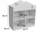 Ver imagem 6 de Organizador Casinha Nara 100% MDF