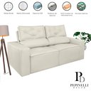 Ver imagem 3 de Sofá Retrátil 1,50m Direto da Fábrica Confortável Melhor Custo Benefício:bege