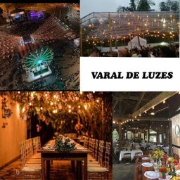 Varal de Luzes Cordão Decoração com Lâmpada Leitosa 220v 30m Bc - 5