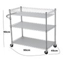 Ver imagem 4 de Carrinho em Aço Gourmet Restaurante Hotel Casa Churrasqueira