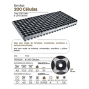 Ver imagem 2 de Kit 10 Bandeja Para Produção De Mudas 200 Células Nutriplan