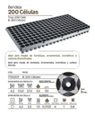 Ver imagem 2 de Kit 10 Bandeja Para Produção De Mudas 200 Células Nutriplan