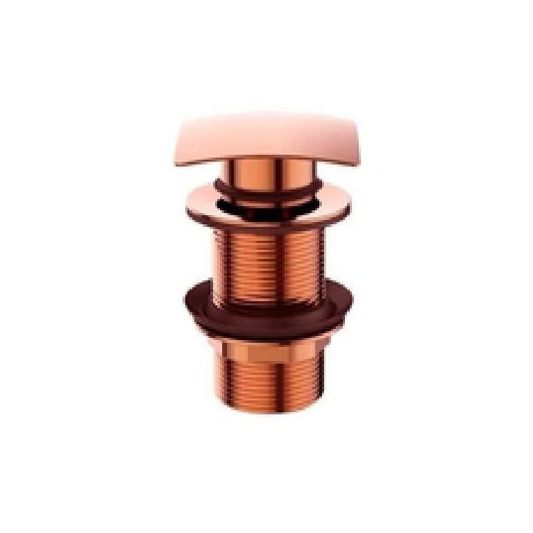 Válvula Click Rose Gold 7/8 Tampa Quadrada – Jiwi - V-x1014x