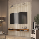 Ver imagem 3 de Painel Ripado para Tv até 75 Polegadas Intense com Nicho 184cm