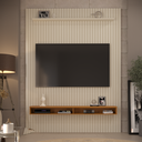 Ver imagem 1 de Painel Ripado para Tv até 75 Polegadas Intense com Nicho 184cm