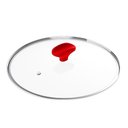 Ver imagem 5 de Tampa de Vidro Ichef Polishop - Shark Series - 24cm - Vermelha | Vermelho