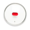 Ver imagem 1 de Tampa de Vidro Ichef Polishop - Shark Series - 24cm - Vermelha | Vermelho