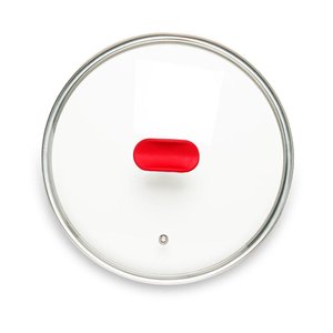 Tampa de Vidro Ichef Polishop - Shark Series - 24cm - Vermelha | Vermelho