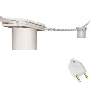 Varal de Luzes Cordão Gambiarra Decoração a Cada 50cm 5M Bc
