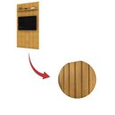 Ver imagem 6 de Painel Trento Ripado para Tvs até 60 Polegadas Cedro