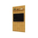 Ver imagem 1 de Painel Trento Ripado para Tvs até 60 Polegadas Cedro