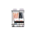 Ver imagem 1 de Closet Aramado - Linear Clr285 Gav Cor:preto;tamanho:1,60