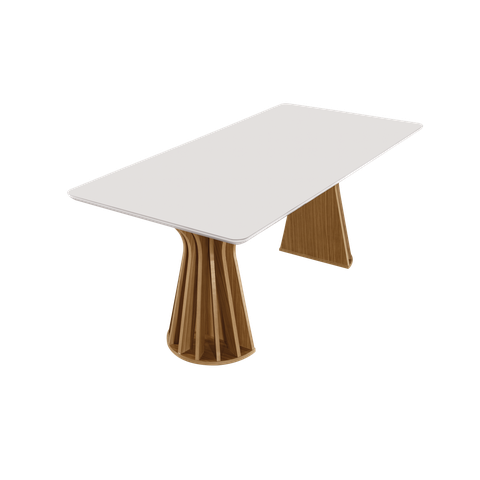 Mesa Jantar Contemporânea 1,80x0,90 -orlando Domus Móveis
