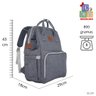 Mochila Bolsa Maternidade - ColorBaby:Preto - 9