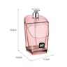 Porta Detergente - Uz Dispenser com Válvula:rose - 2