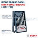 Ver imagem 4 de Furadeira de Impacto 550 Watts Gsb 550 Re 127 Volts + Kit X-Line 7 Brocas com Maleta - 0615A00114-00