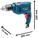 Ver imagem 5 de Furadeira de Impacto 550 Watts Gsb 550 Re 127 Volts + Kit X-Line 7 Brocas com Maleta - 0615A00114-00