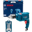 Ver imagem 1 de Furadeira de Impacto 550 Watts Gsb 550 Re 127 Volts + Kit X-Line 7 Brocas com Maleta - 0615A00114-00