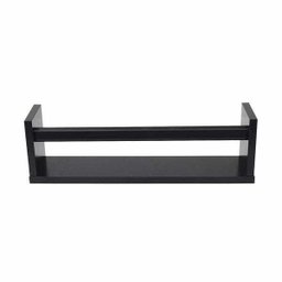 2 Prateleiras Para Livros Infantil Jumbo Mdf Preto 50 Cm - 4