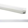 1 Metro de Perfil Branco Sobrepor 20Mm Alumínio para Fita LED St1098 - 1