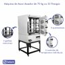 Forno Girátório Assador de Carne a Gás 70 Kg 32 Frangos com 4 Grelhas Sebem - 2