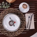 Ver imagem 4 de Jogo de Jantar Canyon 36 Peças com Bowl Porcelana Decorada Tramontina