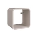 Ver imagem 3 de Prateleira Suspensa Nicho Simples Linha Curve 30cm Bege Dunas - Completa Móveis